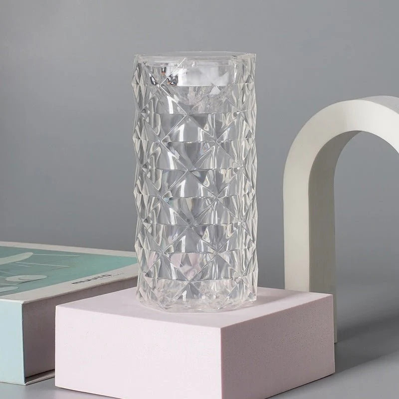 Table Lamp Lighting Rose Atmosphere Lamp Crystal Bedside Small Night Light (FREE SHIPPING)